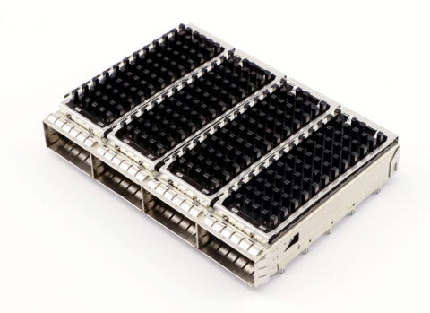 Gehäuse und Steckverbinder für optische Transceiver Trans Das
