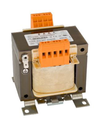 Single-phase low frequency laminated transformers
