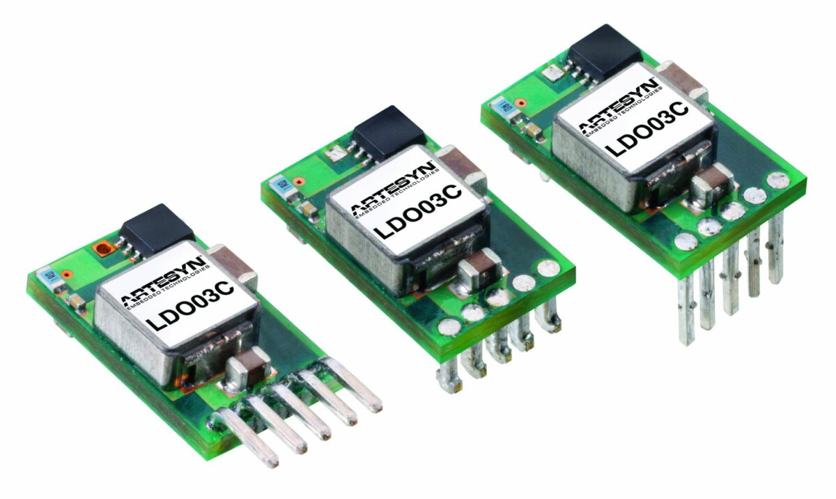 Série LDO - Convertisseurs DC-DC Montés sur PCB Non-Isolés