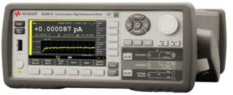 B2980A series femto/ picoammeter & electrometer/ high resistance meter