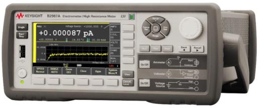 B2980A series femto/ picoammeter & electrometer/ high resistance meter