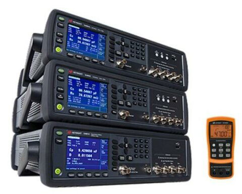 E4980B & U1730C series LCR meters and impedance measurement products
