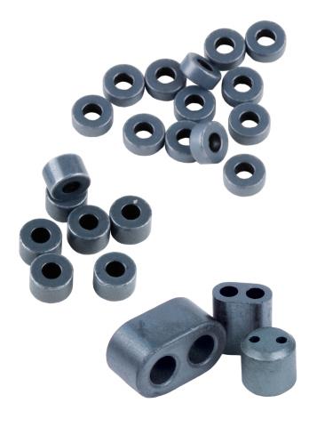Ferrite toroids and balun