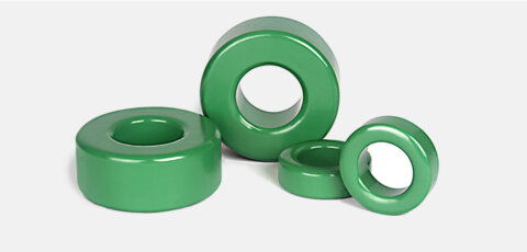 Edge Powder Cores
