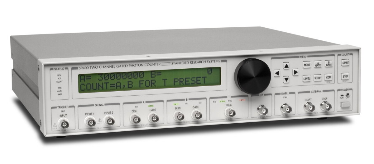 SR400 gated photon counter