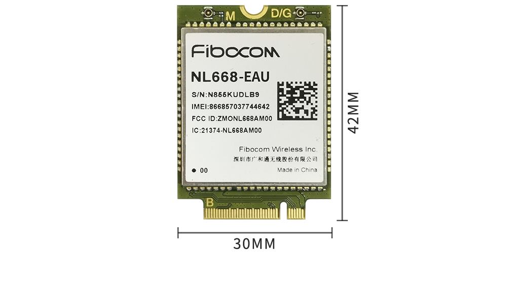 NL668 4G Cat-4 M.2 module