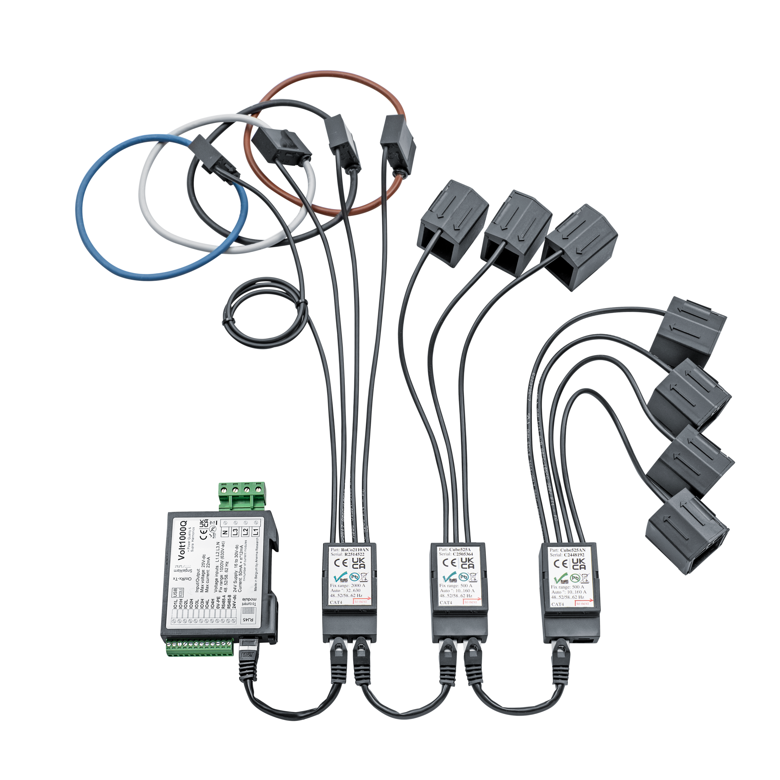 Volt 1000Q Power Quality Voltage Meter for Power Distribution Systems ...