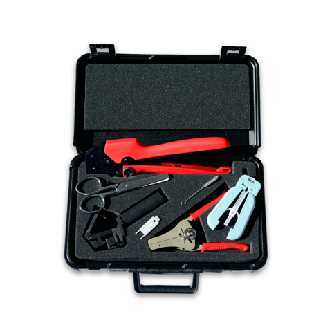 Crimp & Cleave Kabel, Steckverbinder und Kits