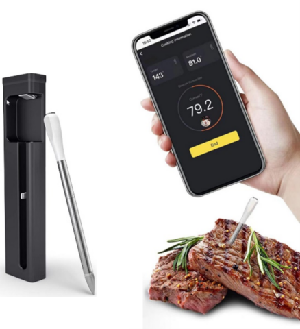 Custom wireless meat probes