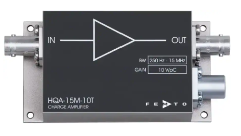 HQA Quartz Tuning Fork Charge Amplifier