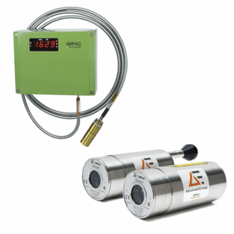Pyrometers for metallic surfaces
