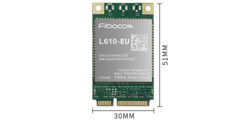 L610 4G Cat-1bis mPCIe module