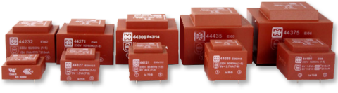 44000 Series 50Hz encapsulated low frequency laminated transformers