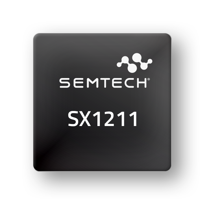 SX1212 Transceiver, FSK, OOK, +10dBm, 25kbps, T-QFN-32