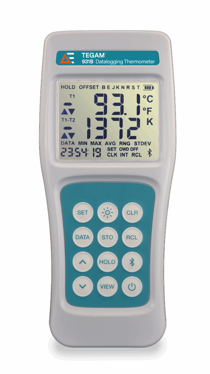Thermomètres enregistreurs de données sans fil 931B et 932B