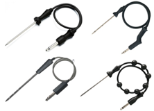 Custom meat probes with cable