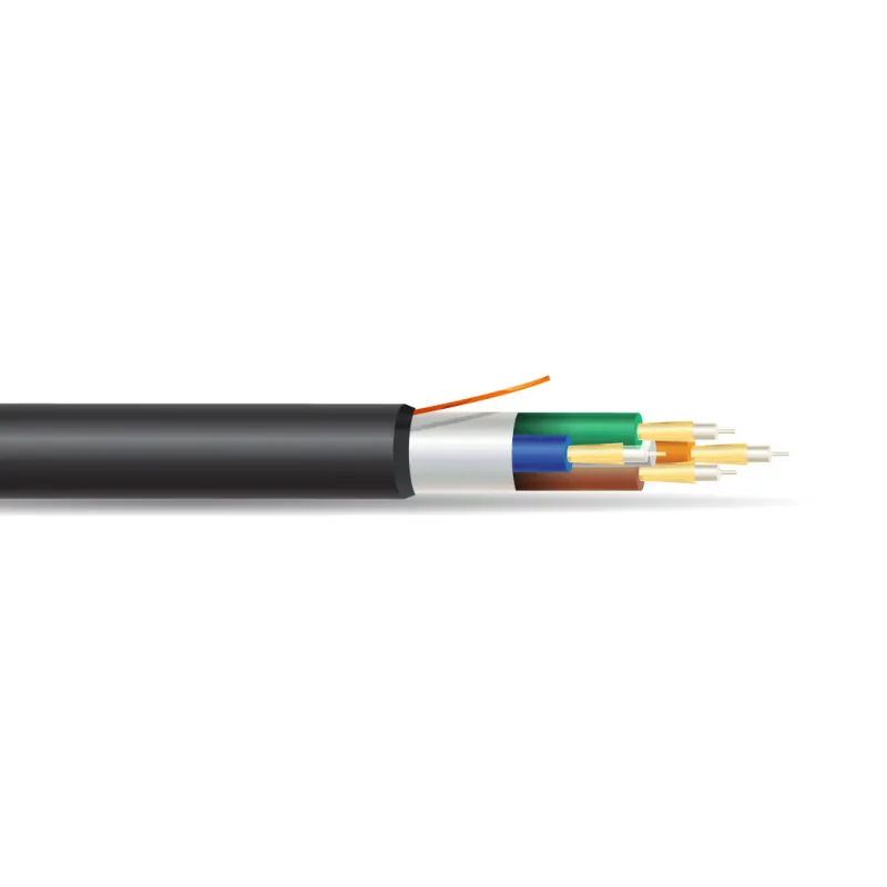 4-Fibre Waterblocked 2.5 mm Sub Unit LSZH Cable 200 µm HCS® Step-Index