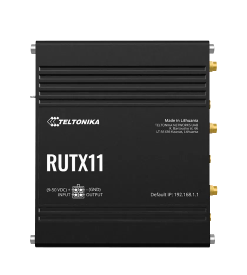 RUTX11 4G Cat-6 Ethernet Wi-Fi Router